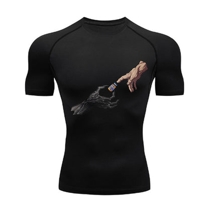 Running Fitness Sports Quick-Drying T-Shirt