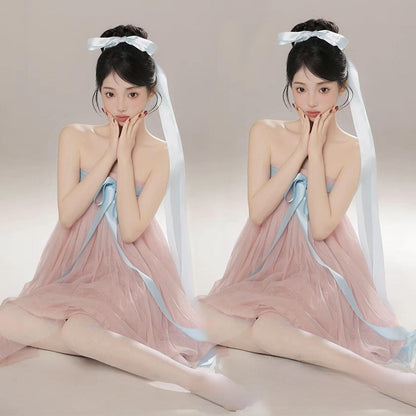 Photo Studio Spring Theme Long Dress