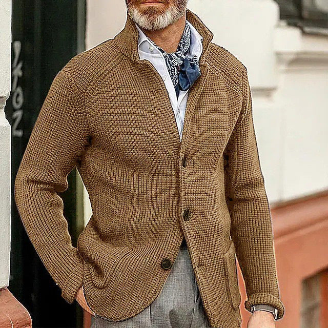 Mens Knitted Jacket