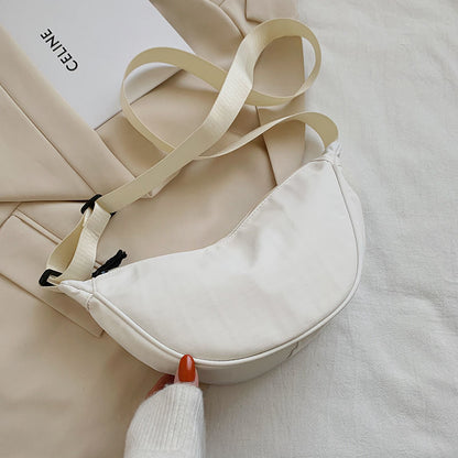 Nylon crossbody bag for women