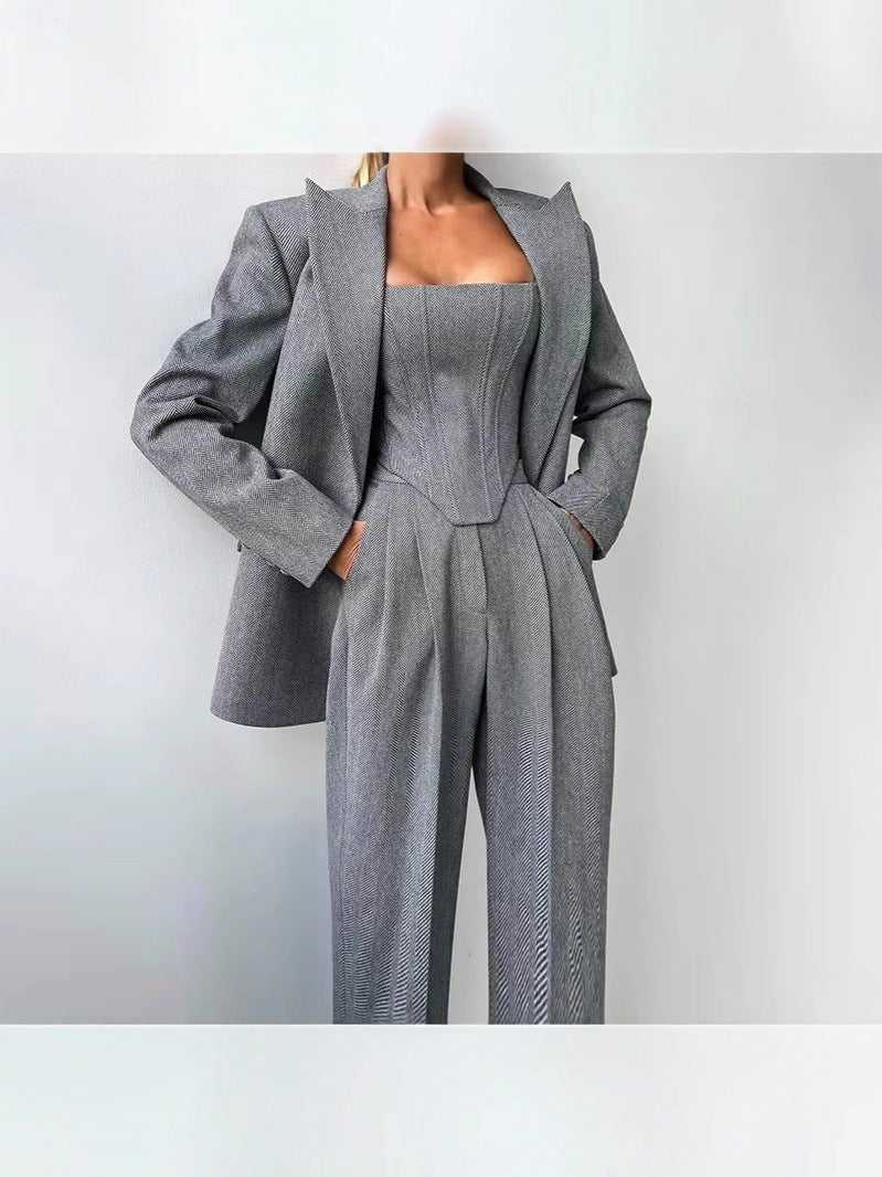 Women's Elegant Three-Piece Suit