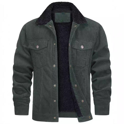 Mens Corduroy Jacket with Wool Liner