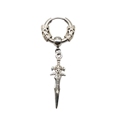 Men's and Women's Earrings Fashion Personality Earclips Retro Style Men's and Women's Exaggerated Earrings