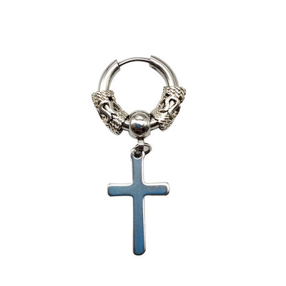 Men's and Women's Earrings Fashion Personality Earclips Retro Style Men's and Women's Exaggerated Earrings