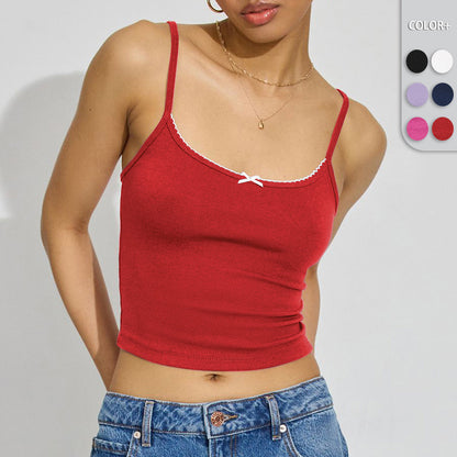 Women's Clothing New Color Block Lace Bow Collage Design
