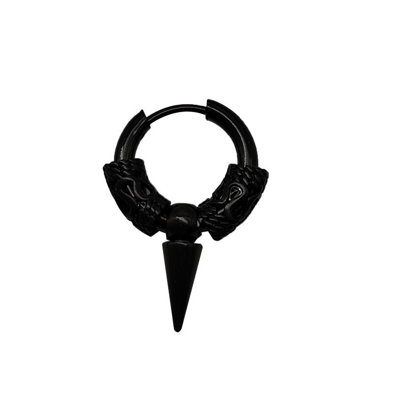 Men's and Women's Earrings Fashion Personality Earclips Retro Style Men's and Women's Exaggerated Earrings