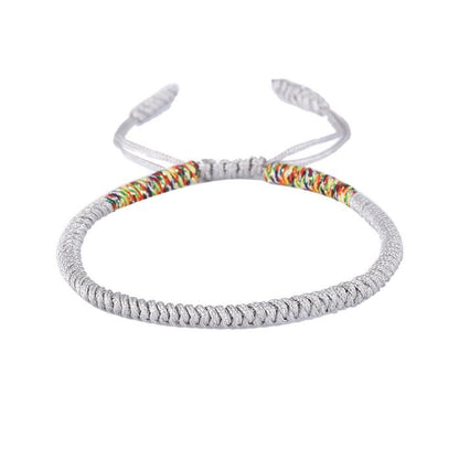 10pcs Multi Color Tibetan Buddhist Good Lucky Charm Tibetan Bracelets Handmade Knots Rope Bracelet