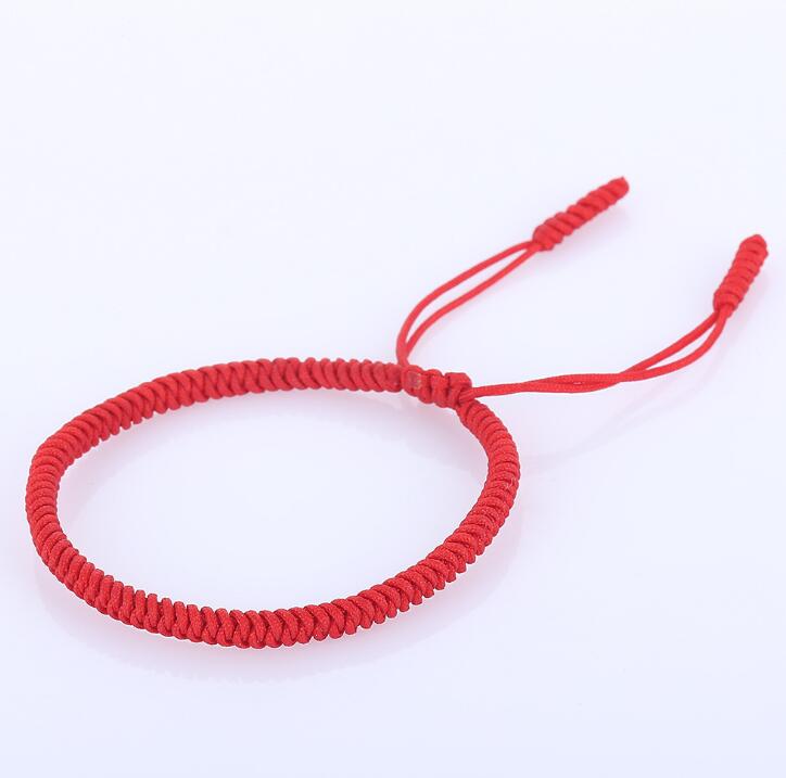 10pcs Multi Color Tibetan Buddhist Good Lucky Charm Tibetan Bracelets Handmade Knots Rope Bracelet