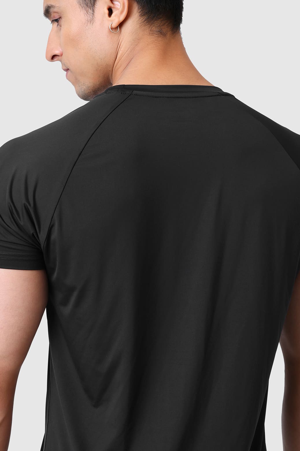 Bare Nylon T-shirt Black