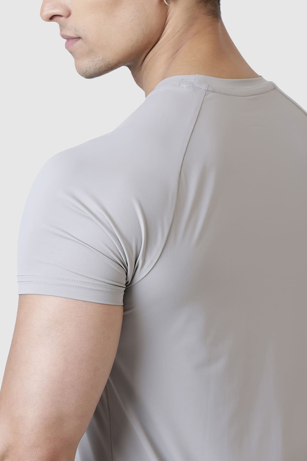 Bare Nylon T-shirt Light Grey