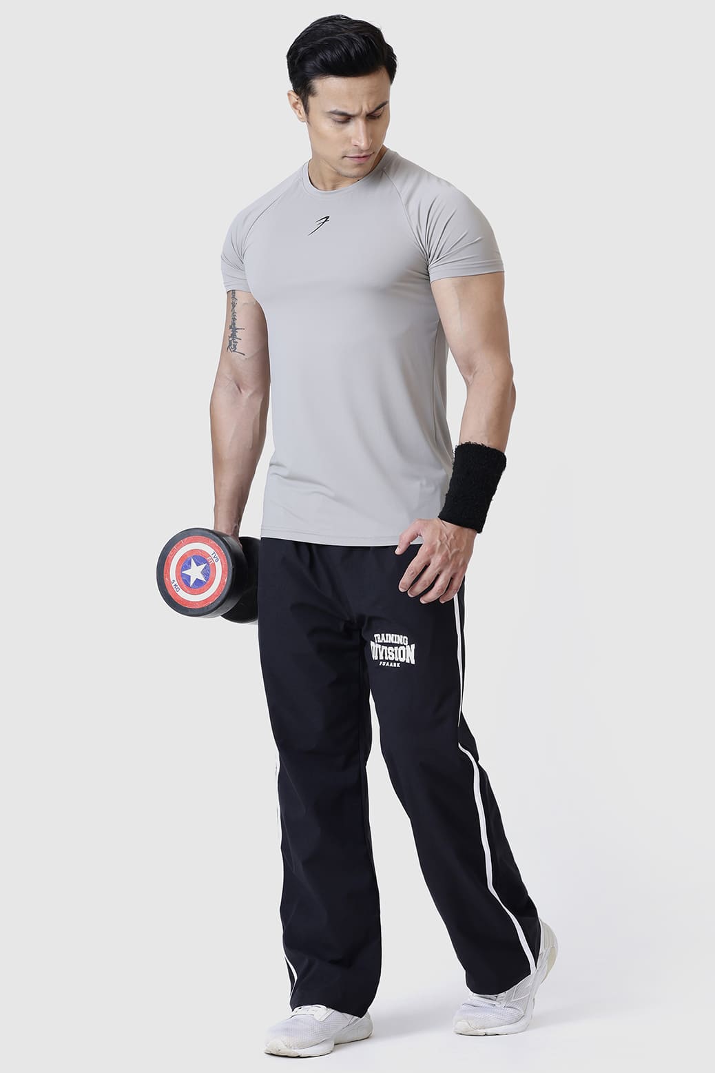 Bare Nylon T-shirt Light Grey