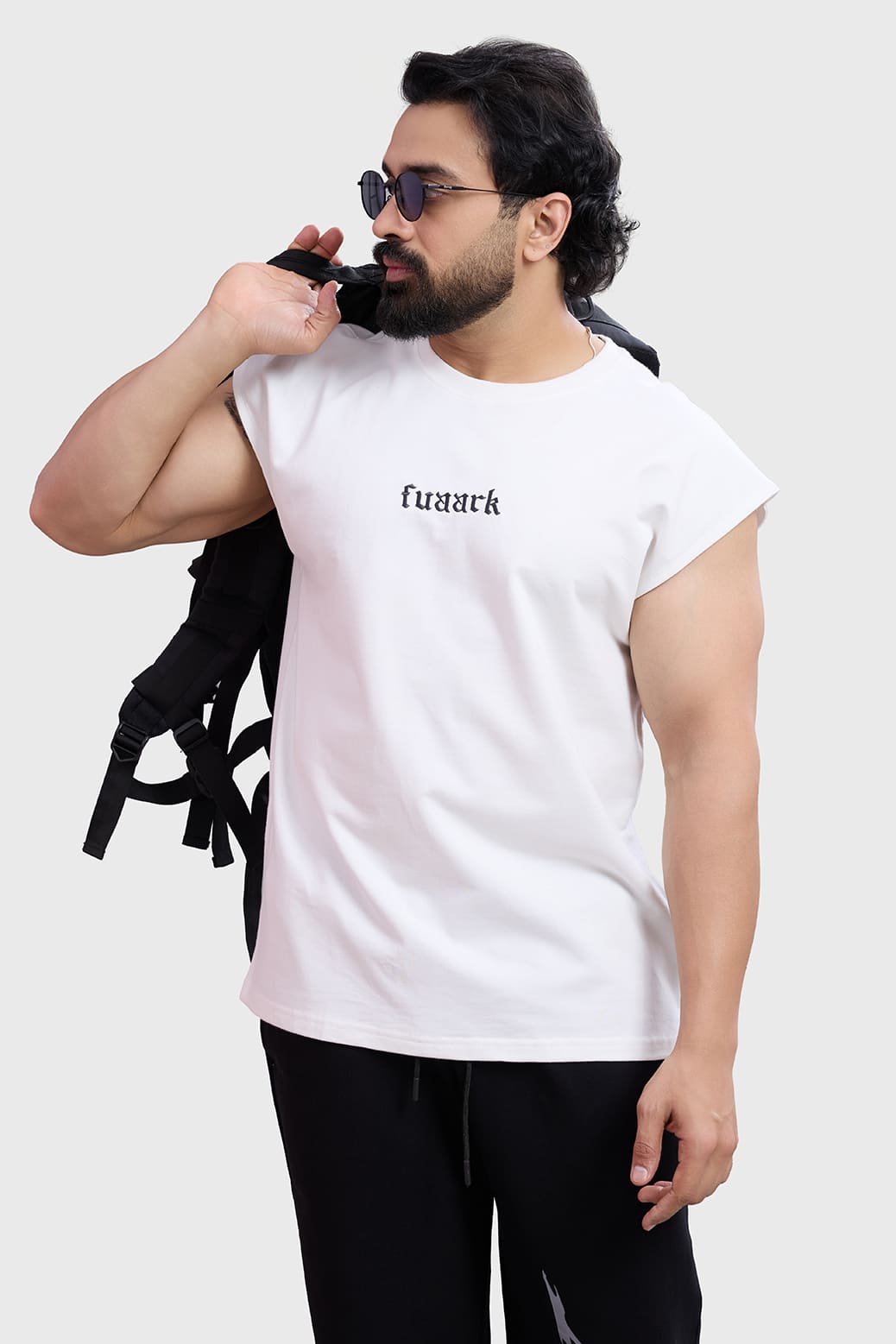 Blackout Capsleeves Tank White