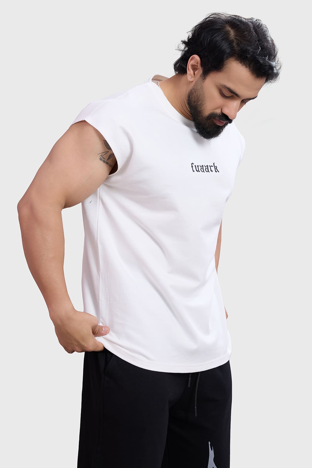 Blackout Capsleeves Tank White