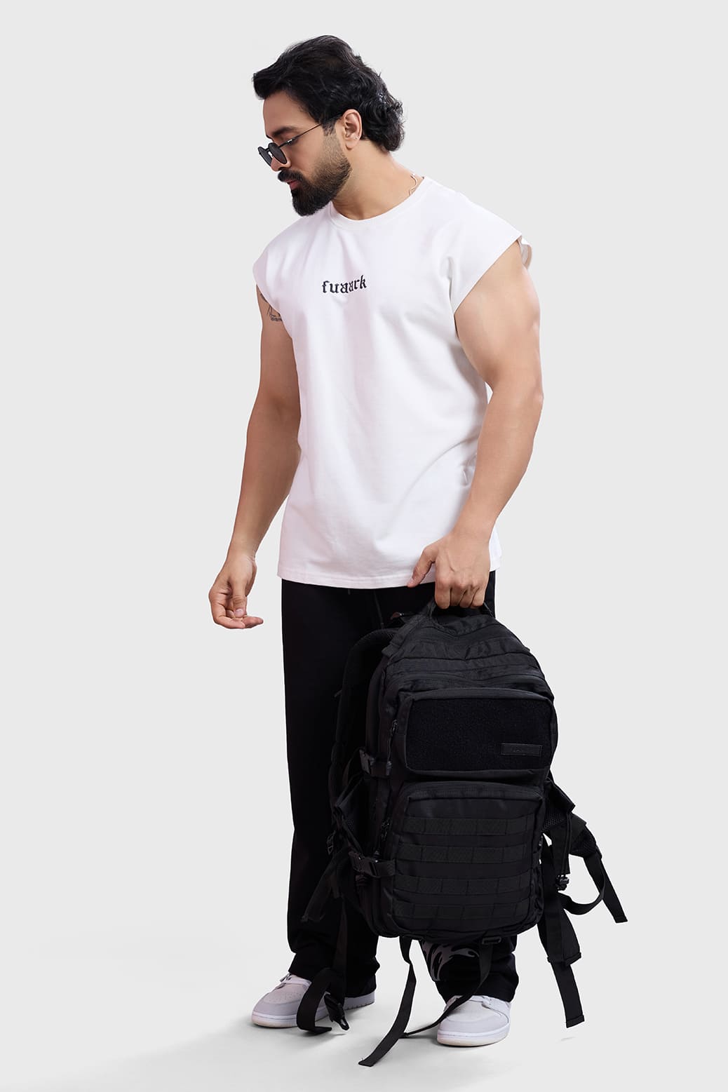 Blackout Capsleeves Tank White