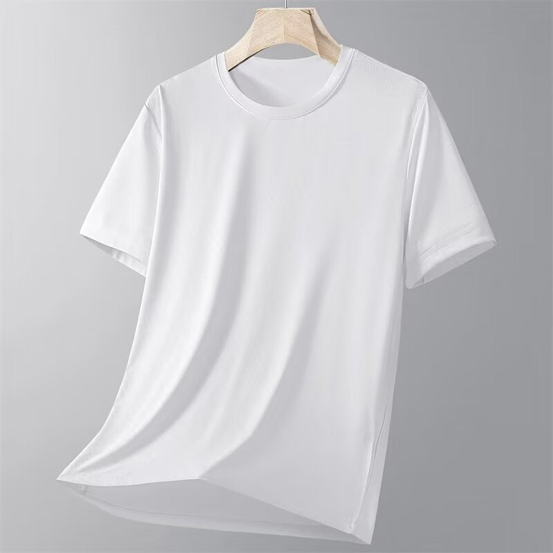 Loose casual round neck casual minimalist sports top