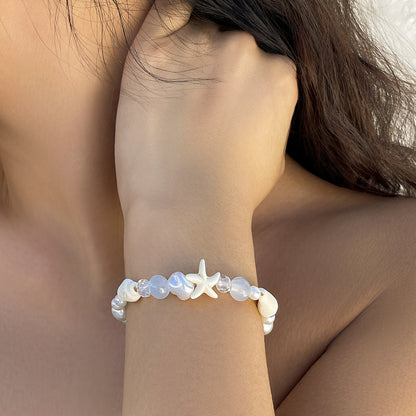 Star pendant tassel set bracelet simple and versatile magnetic heart-shaped StarBracelet bracelet