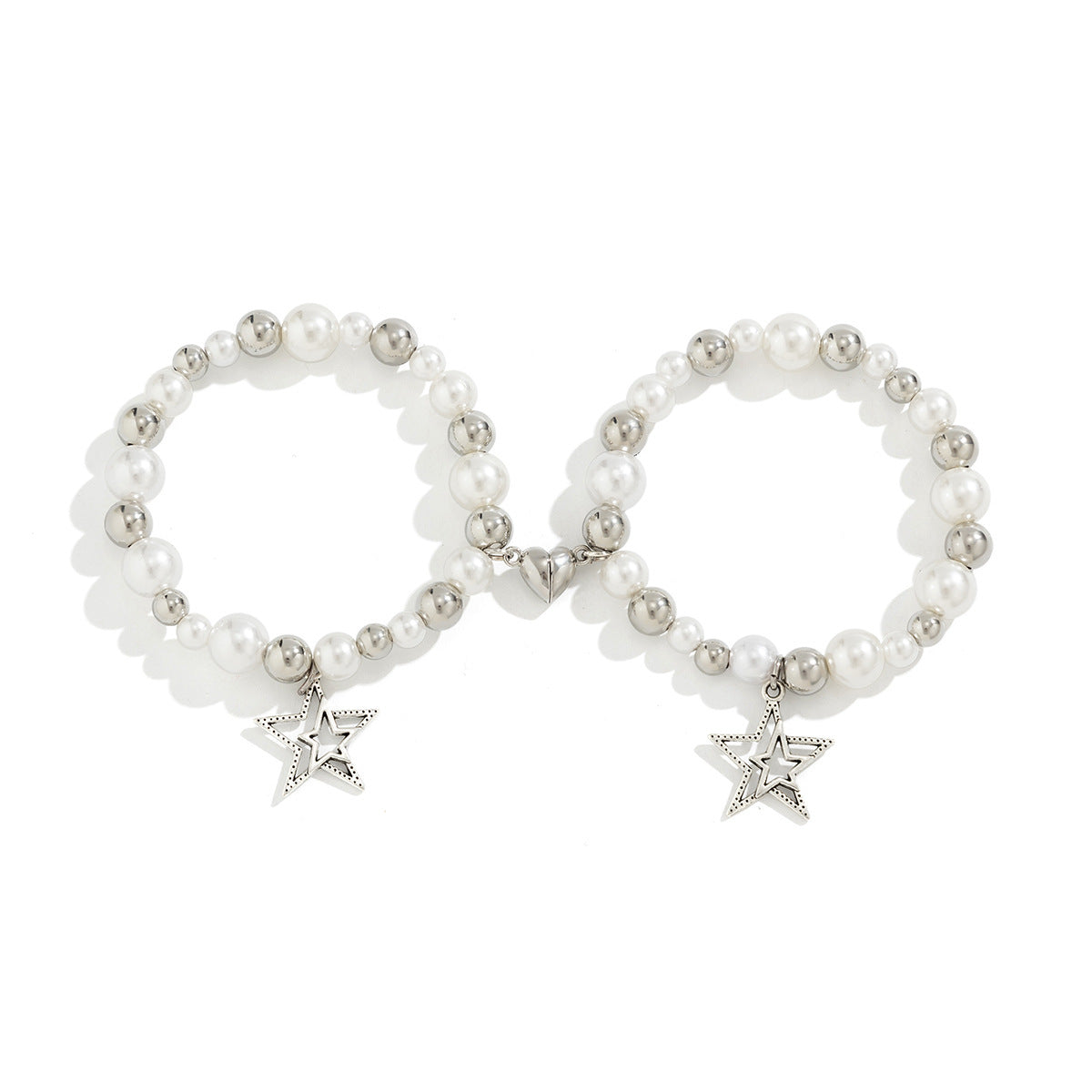 Star pendant tassel set bracelet simple and versatile magnetic heart-shaped StarBracelet bracelet