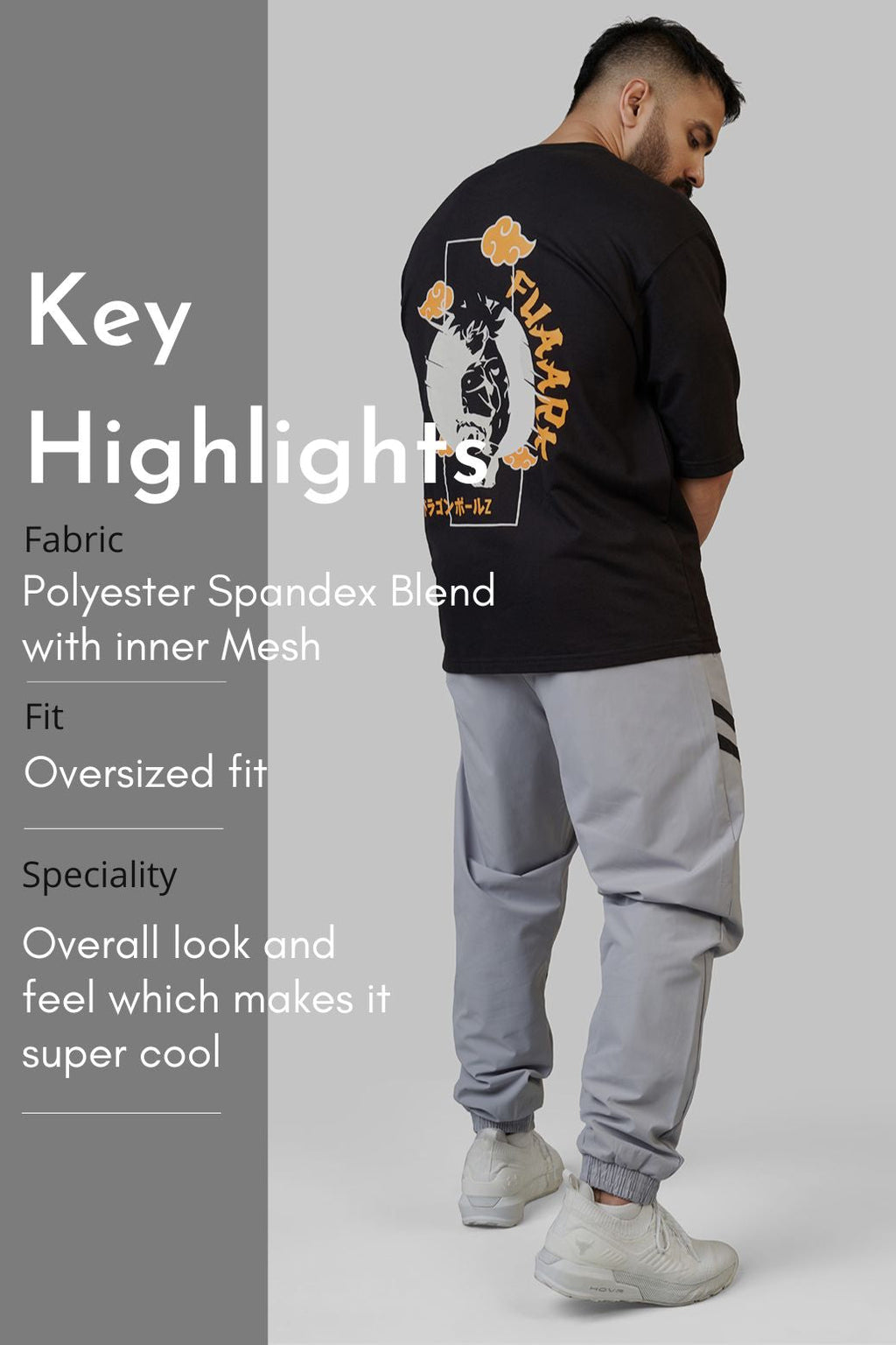 Momentum Joggers Light Grey