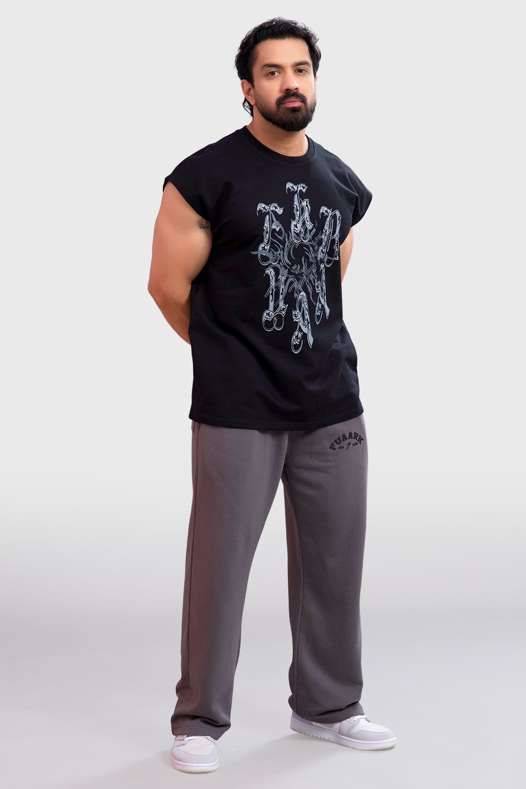 Ash Capsleeves Tank Black