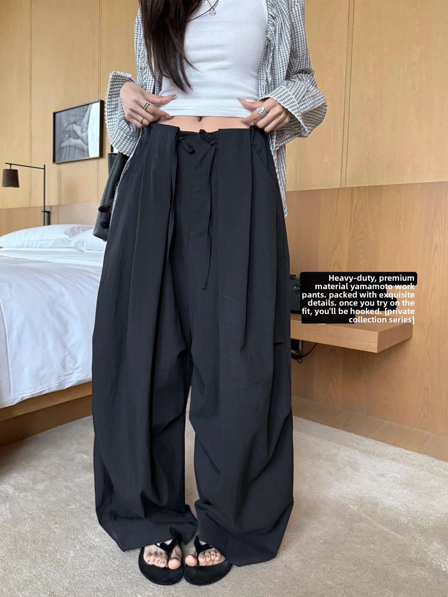 Loose-fit trousers