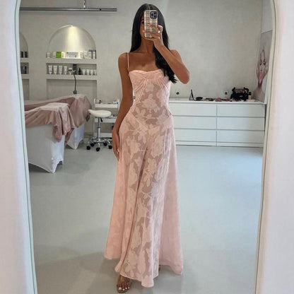 Women's Tube Top Evening Dress