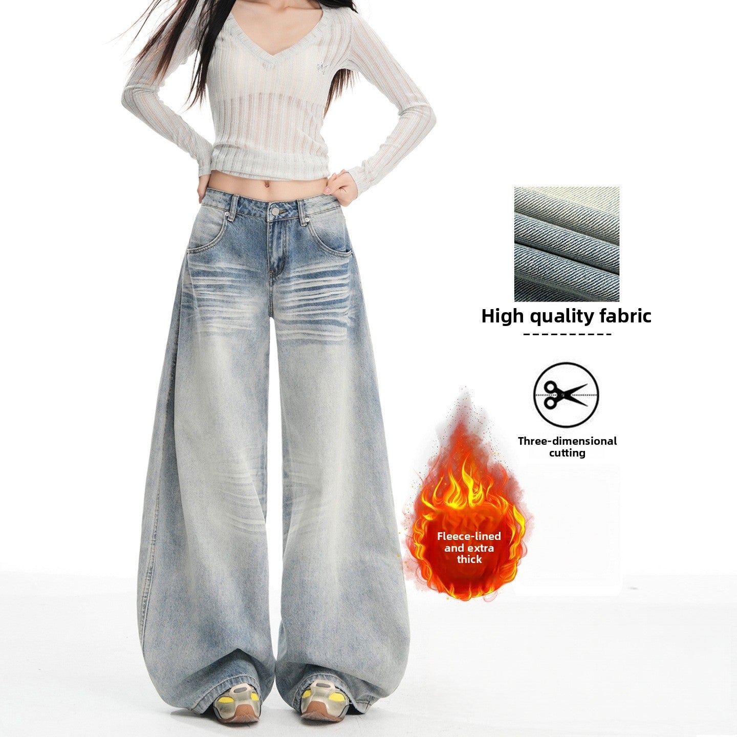 Womens Denim Pants