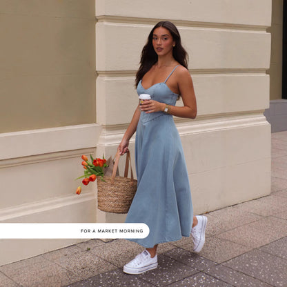 Womens Denim Dress