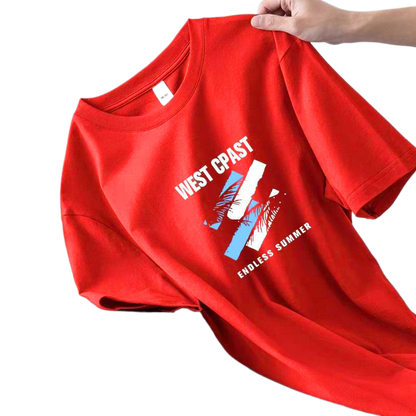 Ice Silk Short-sleeved