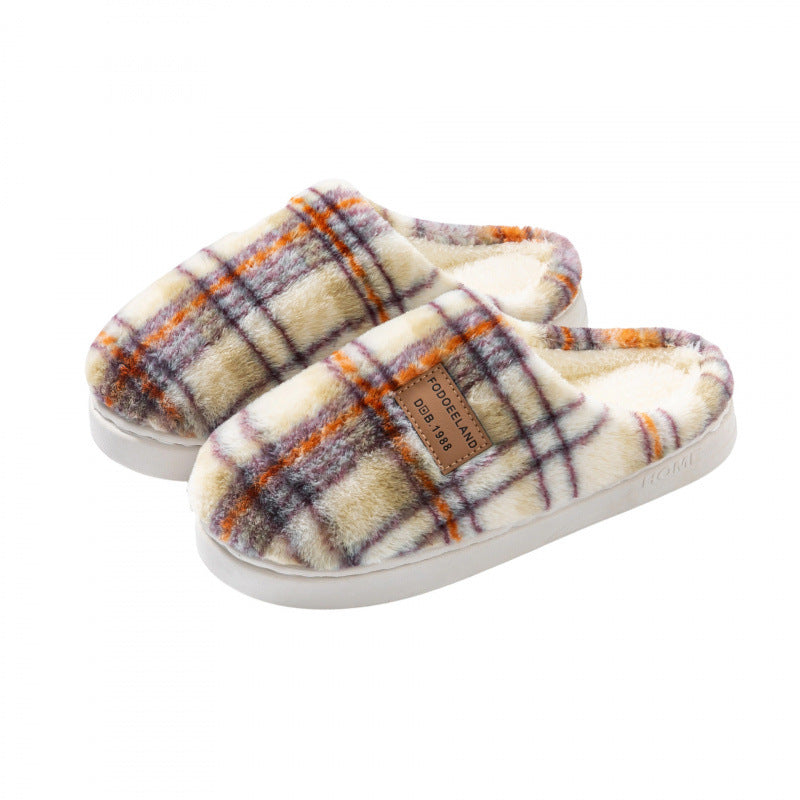 Winter Plush Non-Slip Indoor Slippers