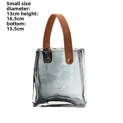 Luxury-basic color handbag