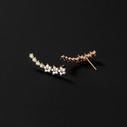 Rhinestone earrings