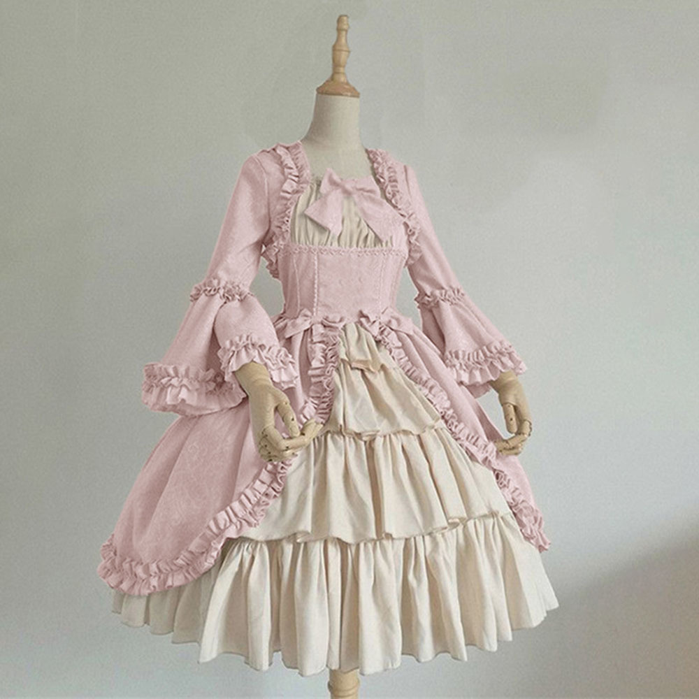 Retro Gothic Court Short Dress
