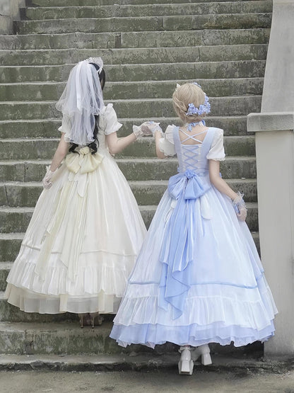 Lolita Formal Dress with Waist Bow