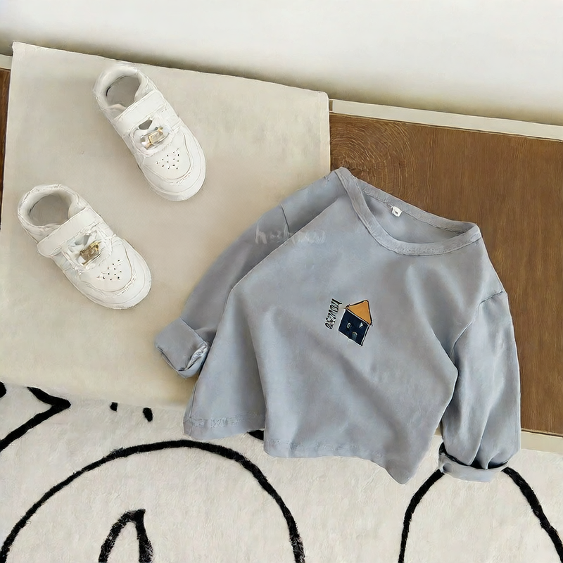 Spring and Autumn Cotton Base Shirt