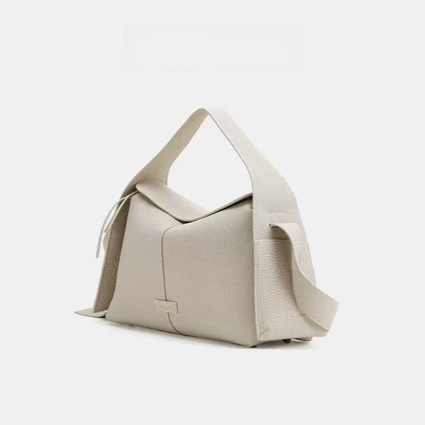 Songmont Eaves Hobo Leather Crossbody Bag