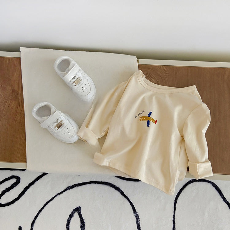 Spring and Autumn Cotton Base Shirt