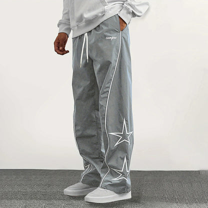Men's Summer Loose Fit Straight Leg Pants