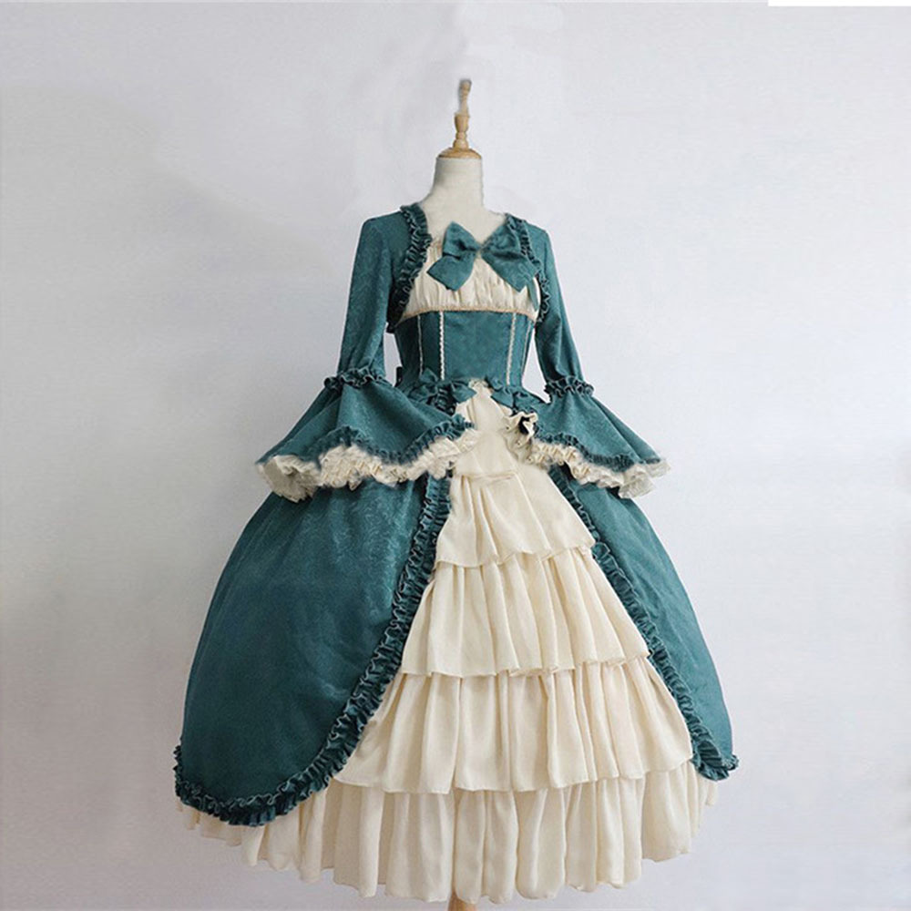 Retro Gothic Court Short Dress
