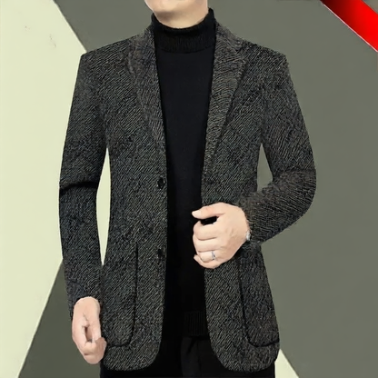Men's Corduroy Slim Fit Suit Jacket