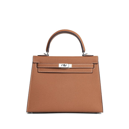 Genuine Leather Mini Kelly Crossbody Bag