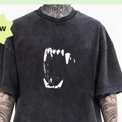 Men's Printed Cotton T-shirt