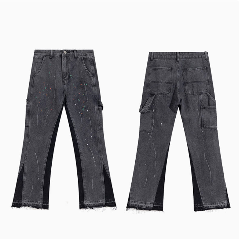 Men's flared jeans