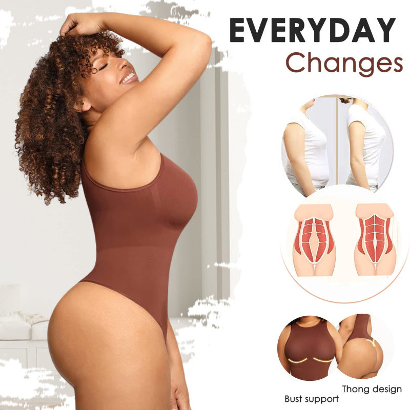 Body-shaping suit in one piece