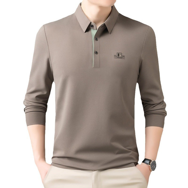 Mens Long Sleeve Casual T-Shirt
