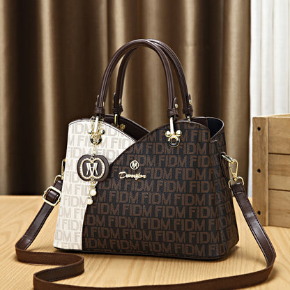Women PU Leather Crossbody Tote Bag