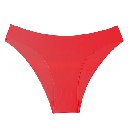 Ice silk seamless breathable low-rise briefs