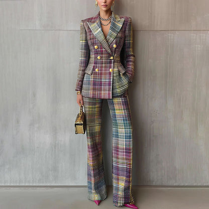 Slim-fit suit and trousers