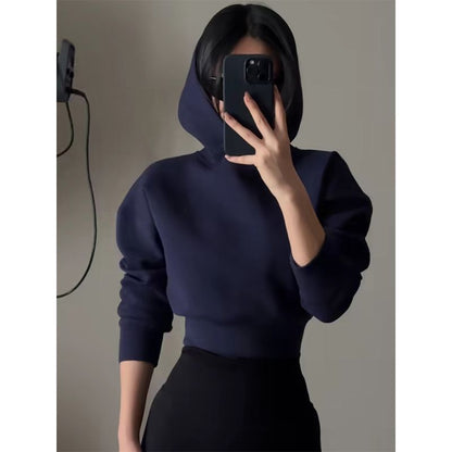 Womens Hooded Fitness Sweatshirt