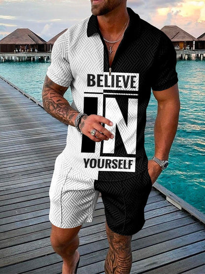 Summer new men's suit