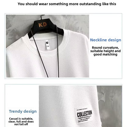 Men's loose short-sleeved summer shirt